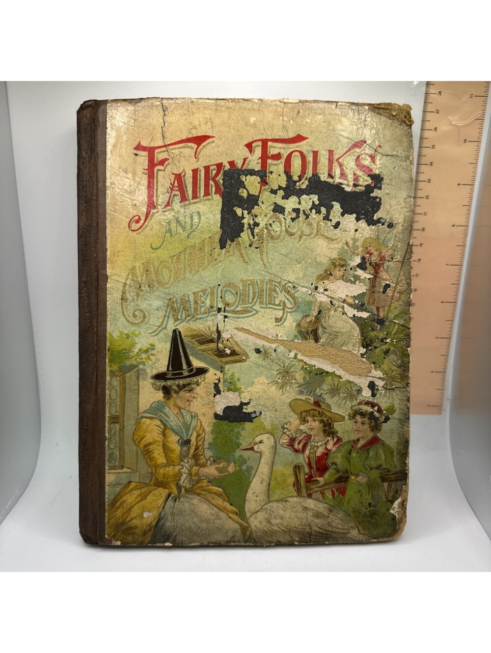 1901 Fairy Folks And Mother Goose Melodies W. B. Conkey Co. Chicago